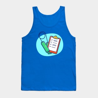 Hand Training And Workout Board Cartoon Tank Top